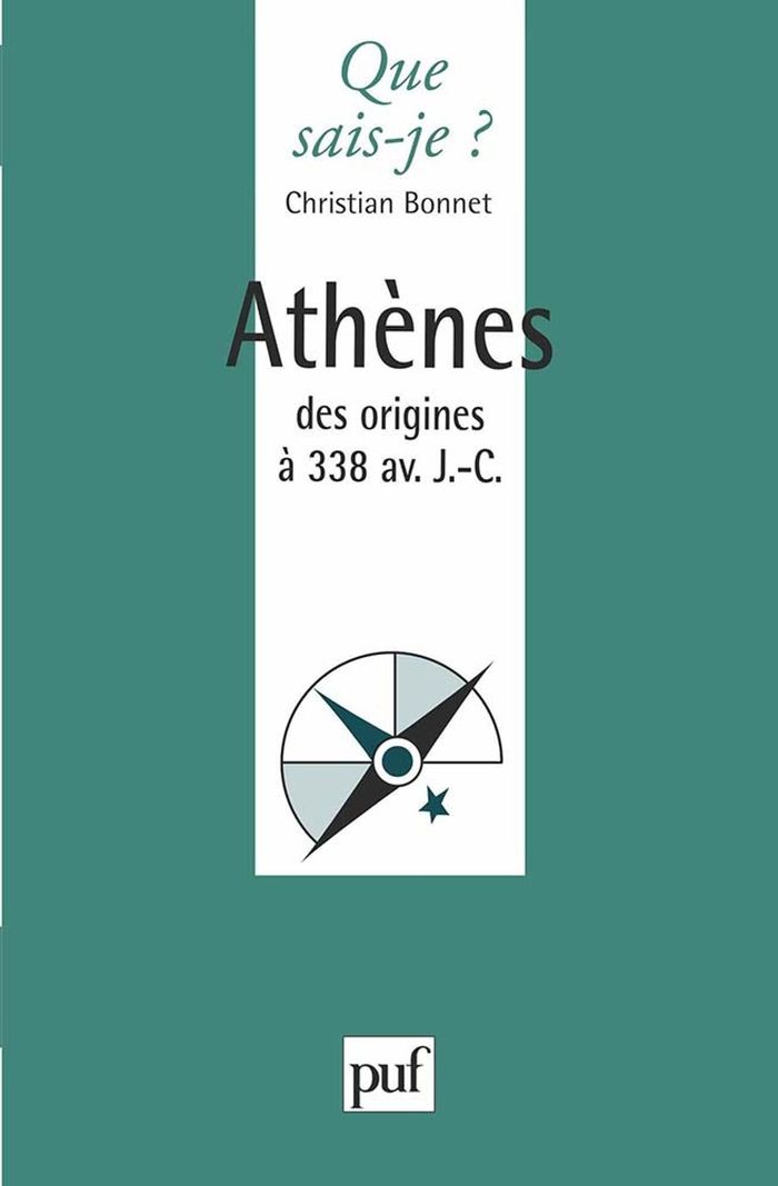Couverture du livre « ATHENES DES ORIGINES A 338 AV. J.-C. » de Christian Bonnet, librairie Les Contes Infusés à Corte