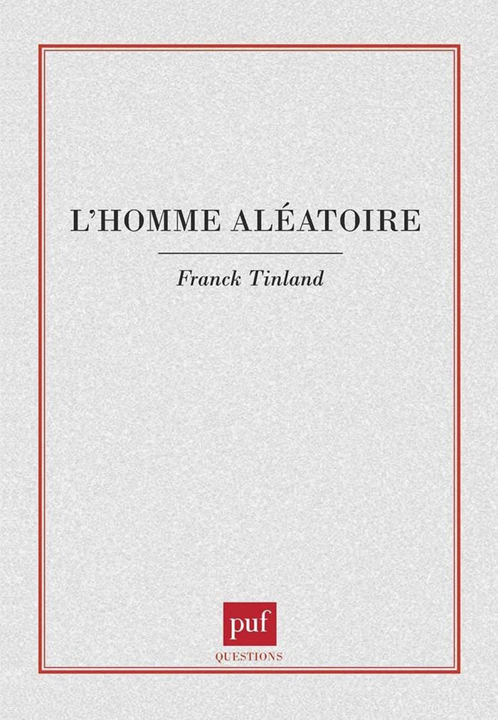 Couverture du livre « L'HOMME ALEATOIRE » de Franck Tinland, librairie Les Contes Infusés à Corte