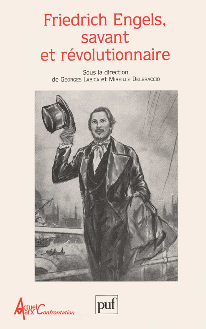 Couverture du livre « FRIEDRICH ENGELS, SAVANT ET REVOLUTIONNAIRE » de Georges Labica, librairie Les Contes Infusés à Corte