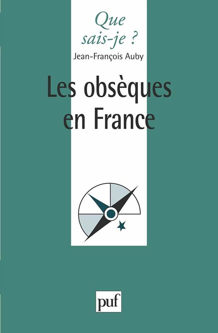 Couverture du livre « LES OBSEQUES EN FRANCE » de Jean-Francois Auby, librairie Les Contes Infusés à Corte