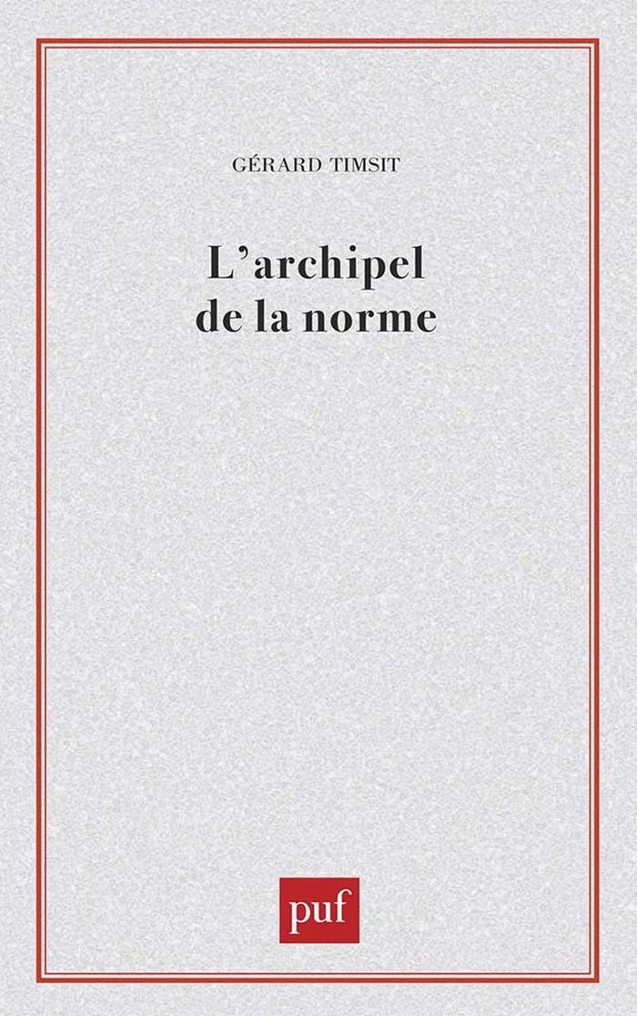 Couverture du livre « L'ARCHIPEL DE LA NORME », librairie Les Contes Infusés à Corte