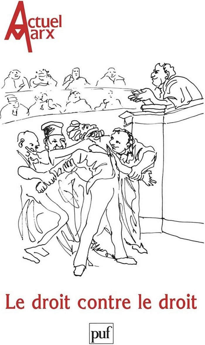 Couverture du livre « ACTUEL MARX N  21 (1997-1) - LE DROIT CONTRE LE DROIT » de Xxx, librairie Les Contes Infusés à Corte