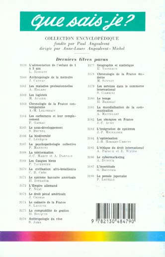 Quatrième de couverture de « LA MARINE A VOILE »