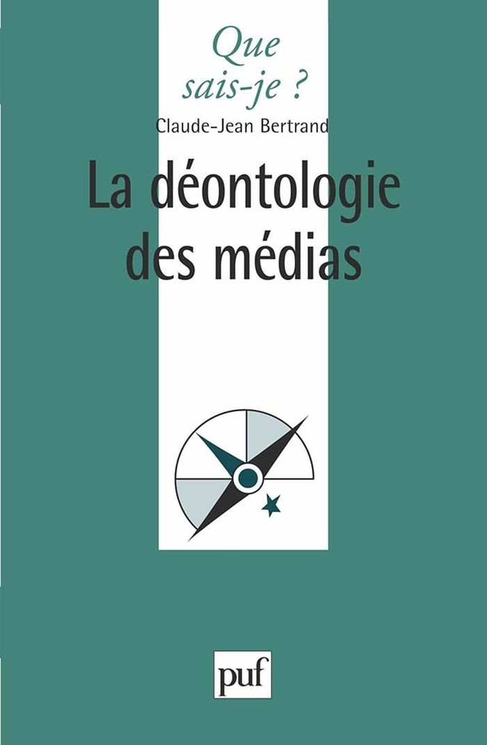 Couverture du livre « LA DEONTOLOGIE DES MEDIAS » de Claude-Jean Bertrand, librairie Les Contes Infusés à Corte