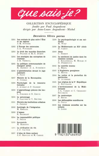 Quatrième de couverture de « L'OR »