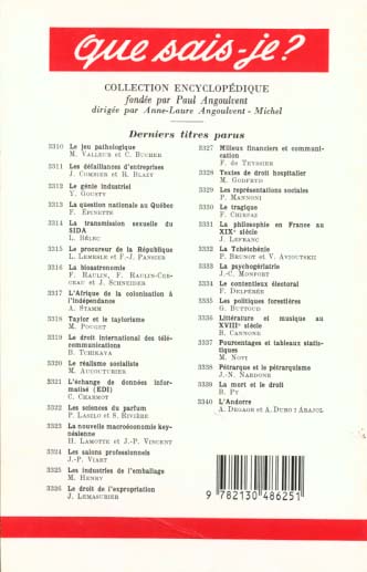 Quatrième de couverture de « HISTOIRE DES INSTITUTIONS URBAINES »
