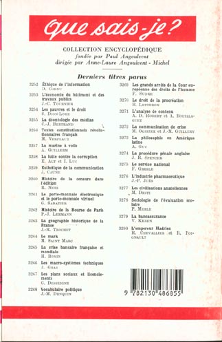 Quatrième de couverture de « LE SENTIMENT DE JUSTICE DANS LES RELATIONS SOCIALES »