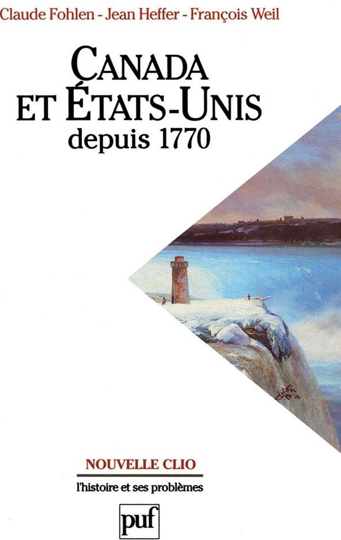 Couverture du livre « CANADA ET ETATS-UNIS DEPUIS 1770 » de Weil/heffer/fohlen, librairie Les Contes Infusés à Corte