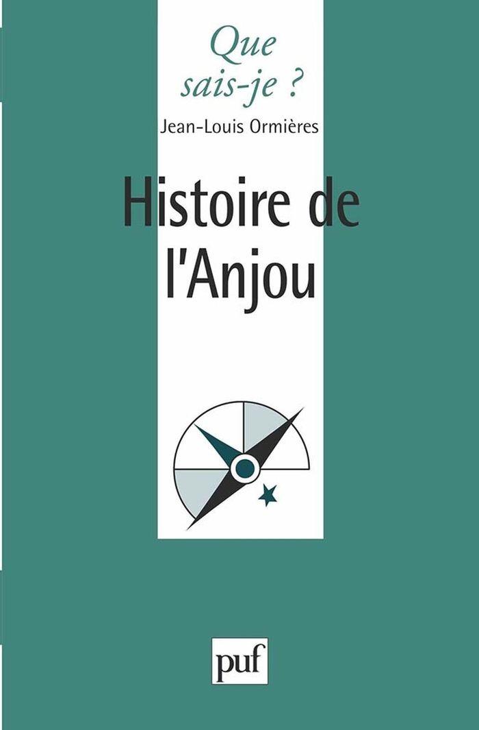 Couverture du livre « HISTOIRE DE L'ANJOU », librairie Les Contes Infusés à Corte