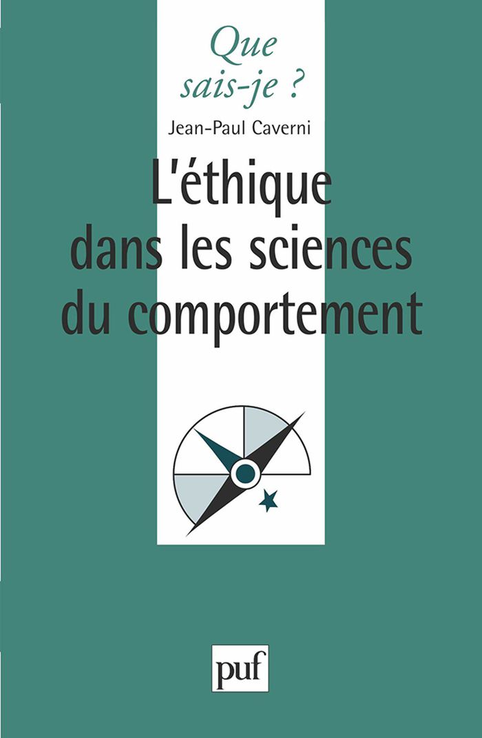 Couverture du livre « L'ETHIQUE DANS LES SCIENCES DU COMPORTEMENT » de Jean-Paul Caverni, librairie Les Contes Infusés à Corte