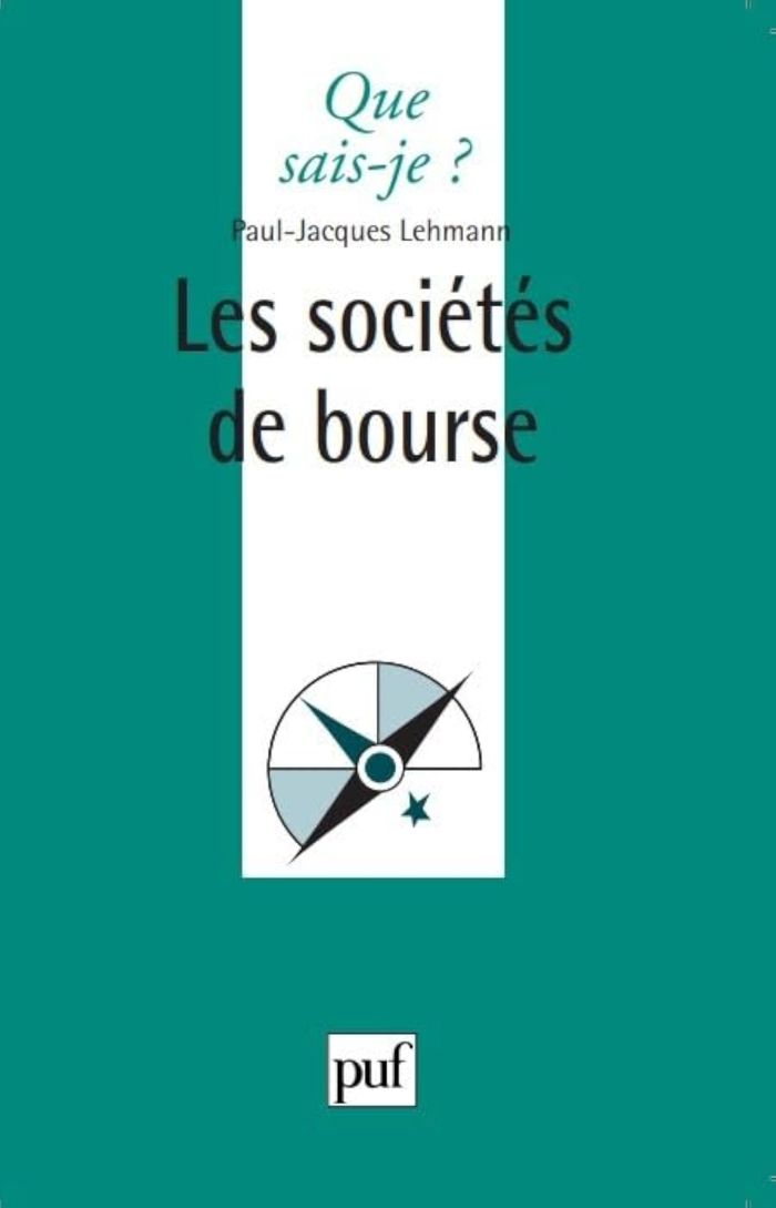 Couverture du livre « LES SOCIETES DE BOURSE » de Paul-Jacques Lehmann, librairie Les Contes Infusés à Corte