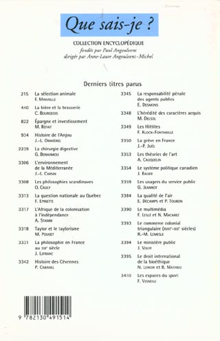 Quatrième de couverture de « LA SLOVAQUIE »