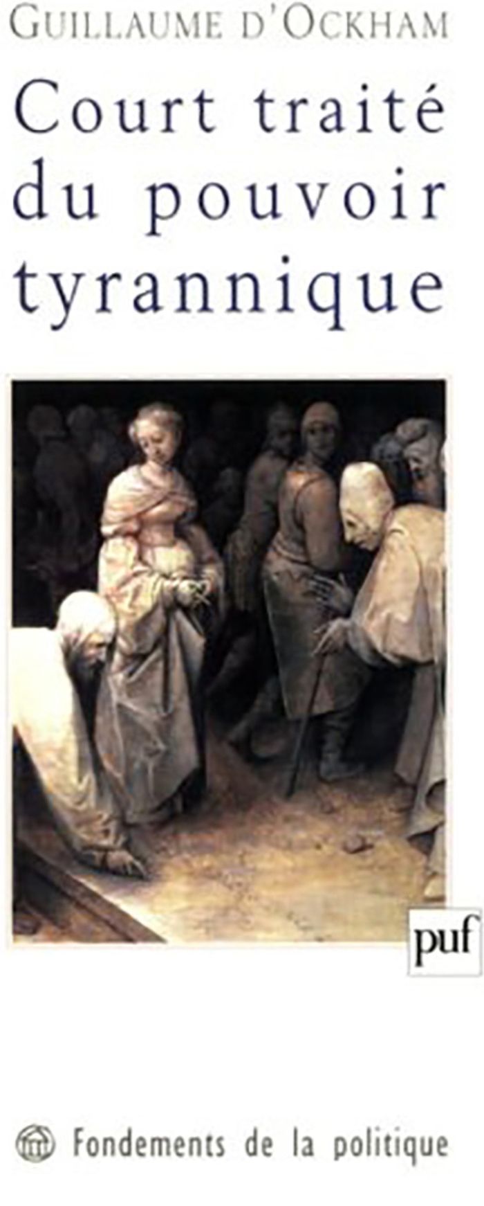 Couverture du livre « COURT TRAITE DU POUVOIR TYRANNIQUE » de Guillaume Ockham, librairie Les Contes Infusés à Corte