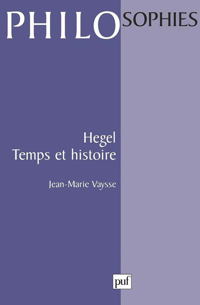 Couverture du livre « HEGEL. TEMPS ET HISTOIRE », librairie Les Contes Infusés à Corte