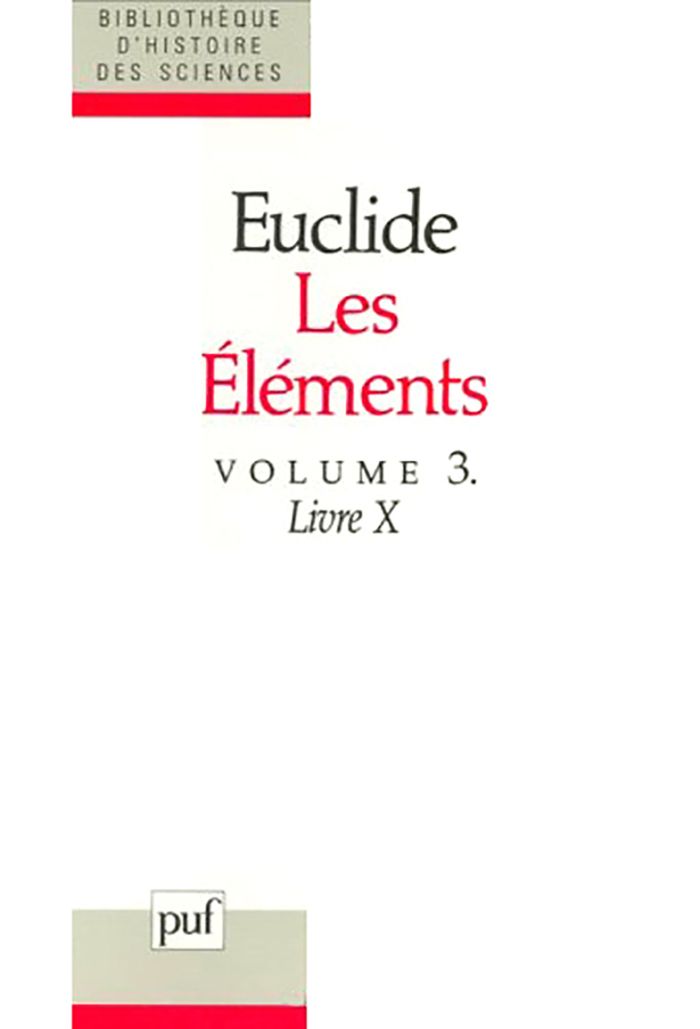 Couverture du livre « LES ELEMENTS. TOME 3, LIVRE 10 », librairie Les Contes Infusés à Corte