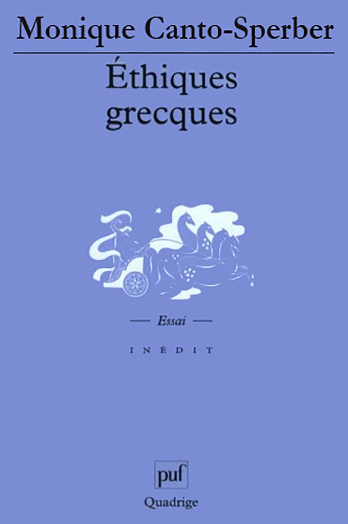 Couverture du livre « ETHIQUES GRECQUES », librairie Les Contes Infusés à Corte