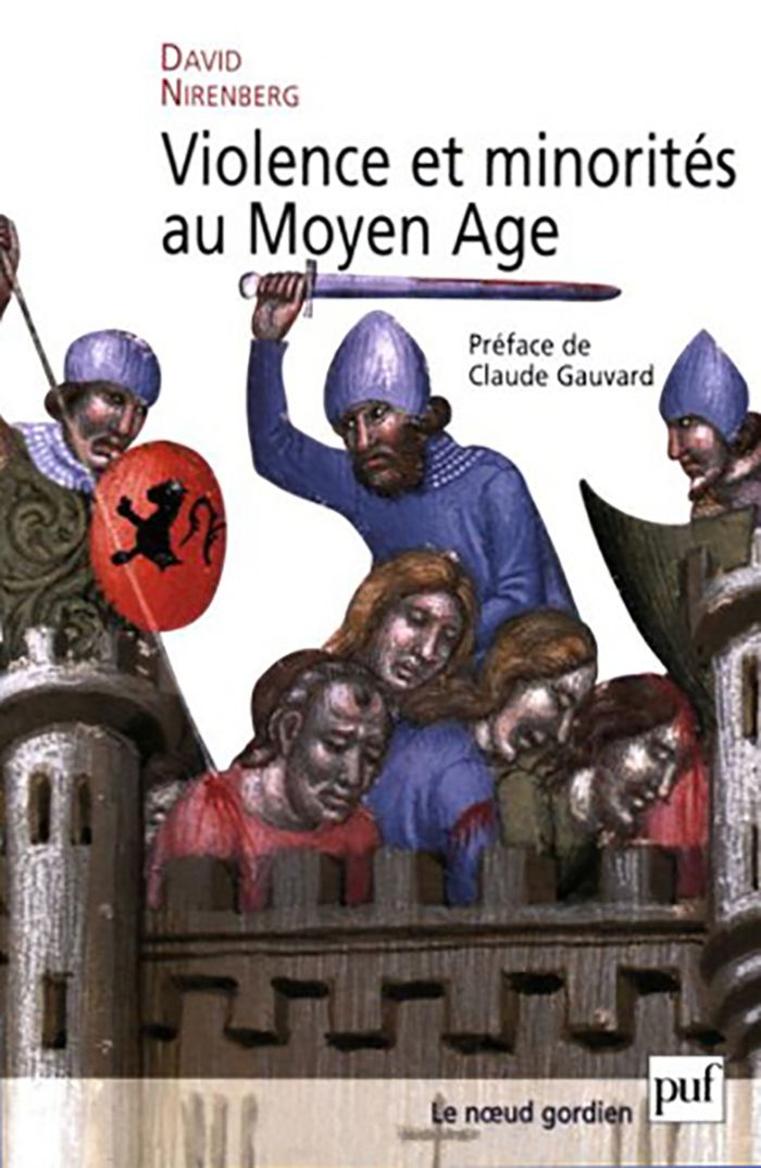 Couverture du livre « VIOLENCE ET MINORITES AU MOYEN AGE » de David Nirenberg, librairie Les Contes Infusés à Corte
