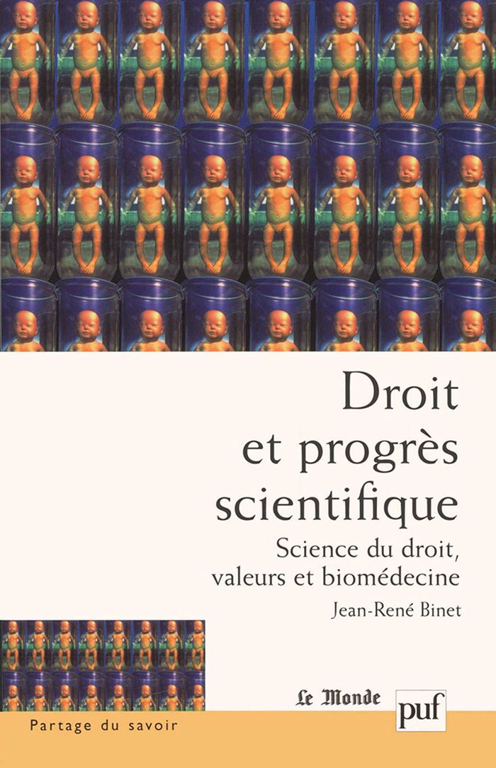 Couverture du livre « DROIT ET PROGRES SCIENTIFIQUE », librairie Les Contes Infusés à Corte