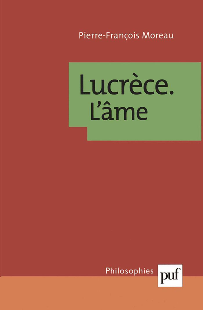 Couverture du livre « LUCRECE. L'AME », librairie Les Contes Infusés à Corte