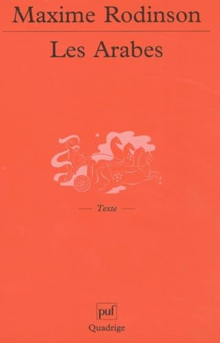 Couverture du livre « LES ARABES » de Maxime Rodinson, librairie Les Contes Infusés à Corte