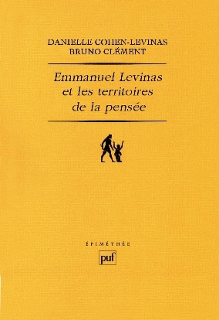 Couverture du livre « EMMANUEL LEVINAS ET LES TERRITOIRES DE LA PENSEE » de Bruno Clement, librairie Les Contes Infusés à Corte