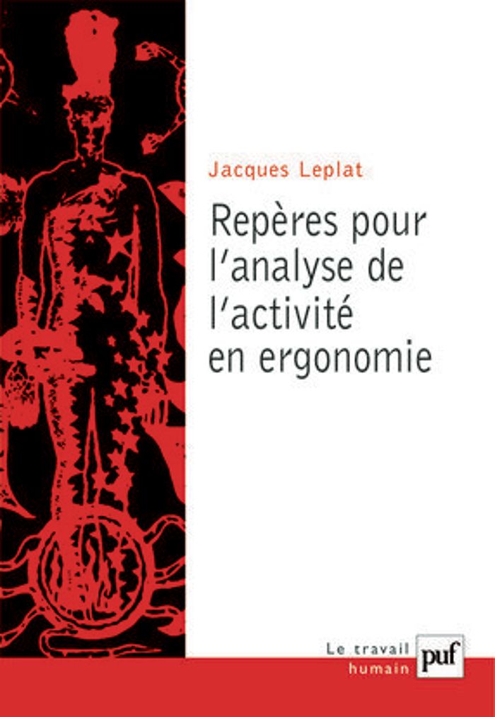 Couverture du livre « REPERES POUR L'ANALYSE DE L'ACTIVITE EN ERGONOMIE », librairie Les Contes Infusés à Corte