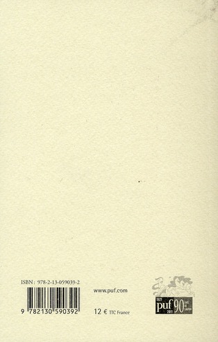 Quatrième de couverture de « Le vouloir-vivre »