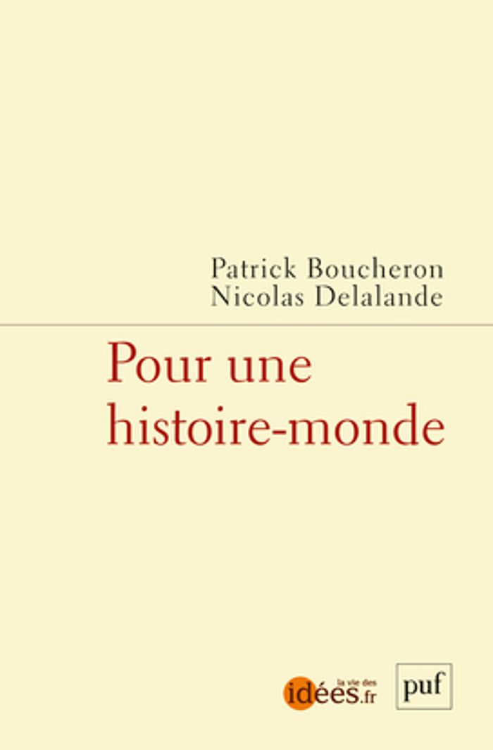 Couverture du livre « Pour une histoire-monde » de [présenté par] Patrick Boucheron, librairie Les Contes Infusés à Corte