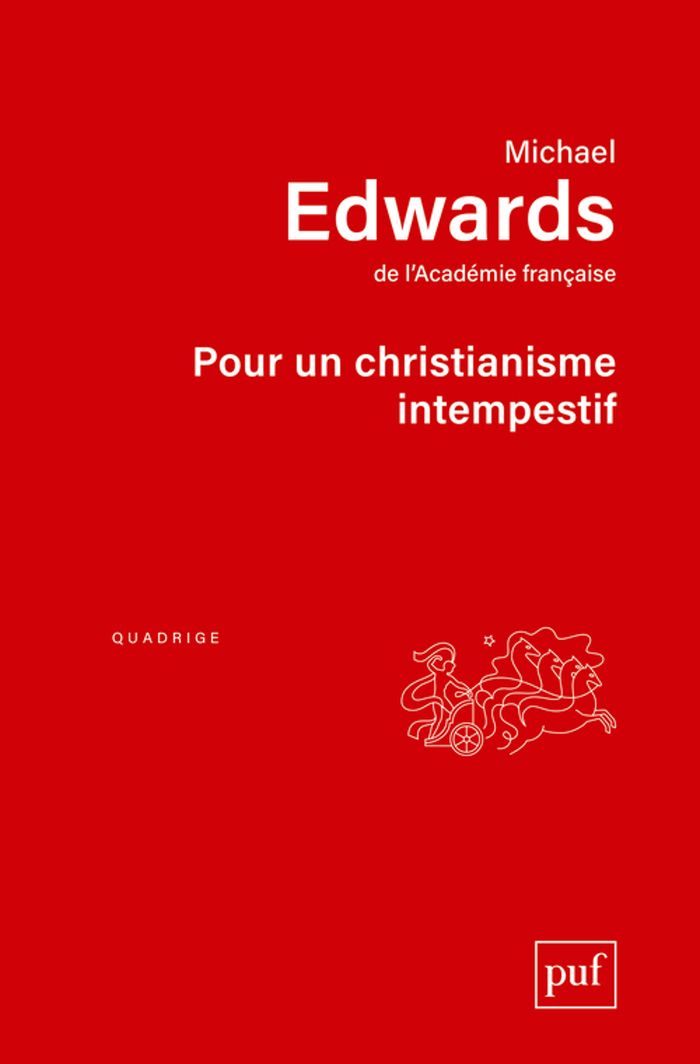 Couverture du livre « Pour un christianisme intempestif » de Michael Edwards, librairie Les Contes Infusés à Corte