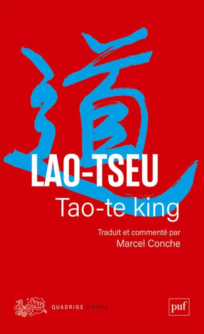 Couverture du livre « Tao te king » de Lao Tseu, librairie Les Contes Infusés à Corte