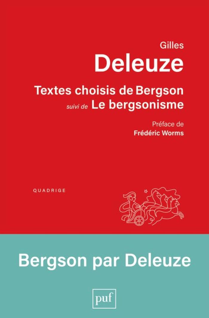 Couverture du livre « Textes choisis de Bergson » de Henri Bergson, librairie Les Contes Infusés à Corte