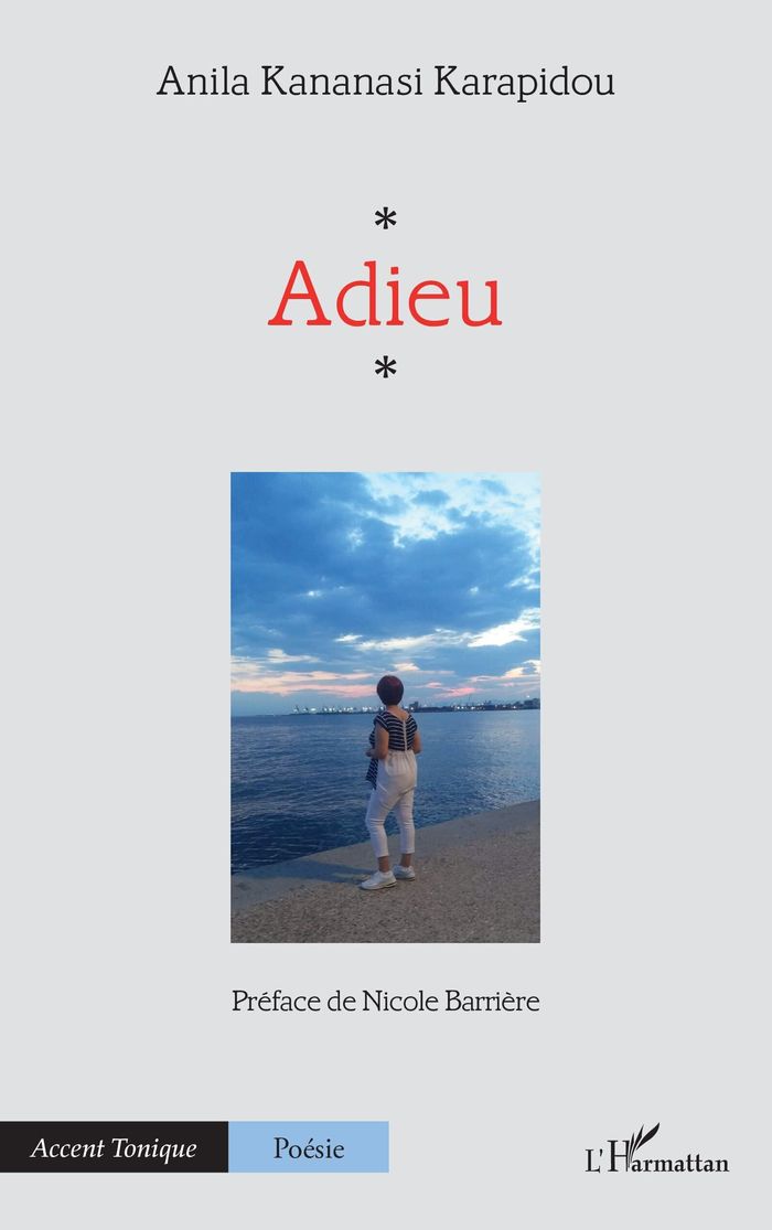 Couverture du livre « ADIEU » de Barriere, librairie Les Contes Infusés à Corte