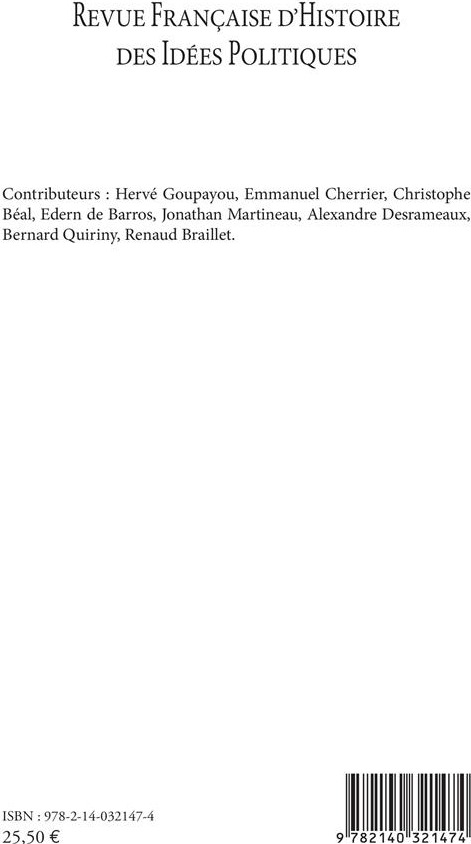 Quatrième de couverture de « VARIA - VOL56 »