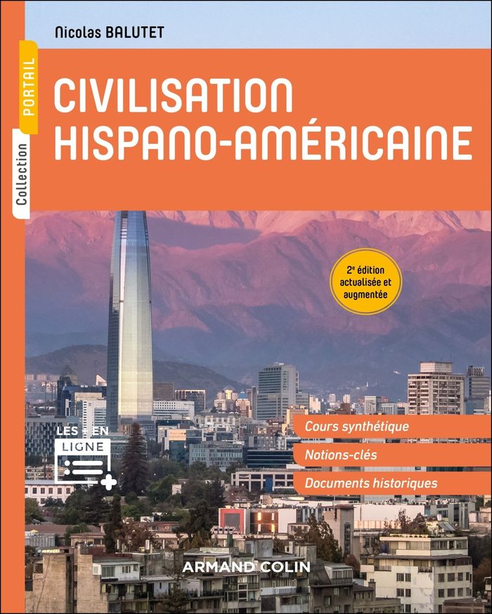 Couverture du livre « Civilisation hispano-américaine » de Nicolas Balutet, librairie Les Contes Infusés à Corte