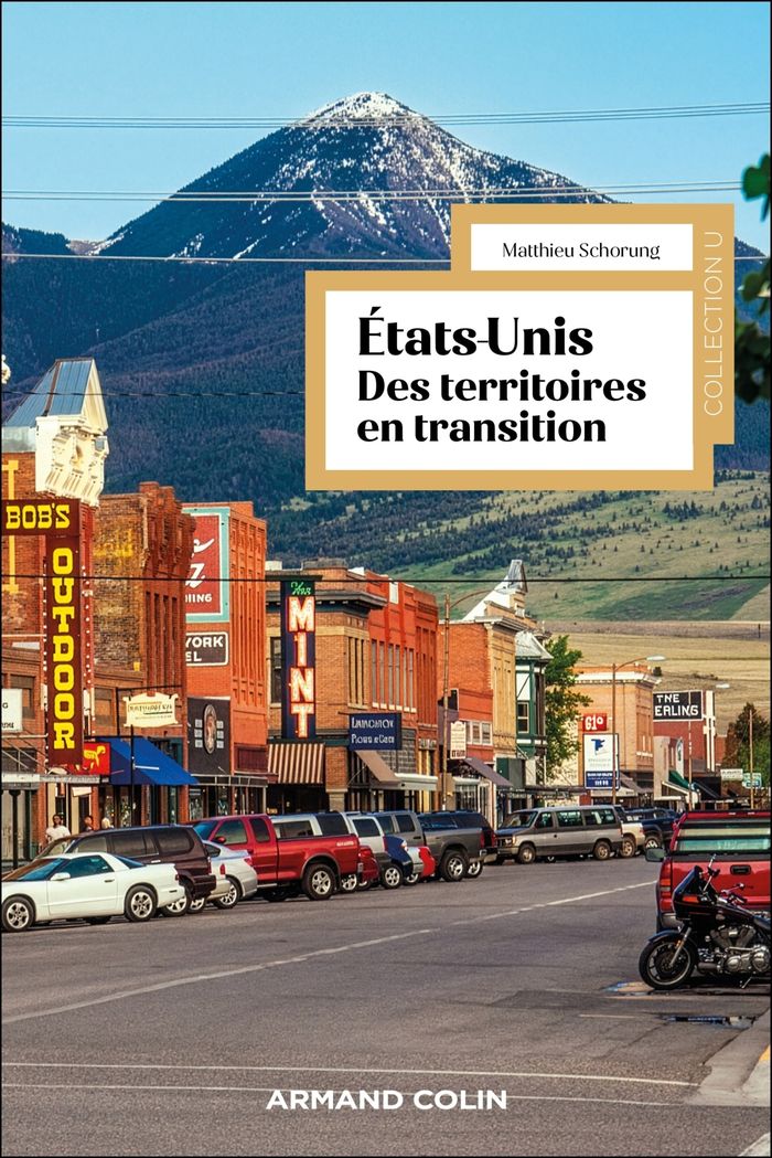 Couverture du livre « ETATS-UNIS - DES TERRITOIRES EN TRANSITION », librairie Les Contes Infusés à Corte