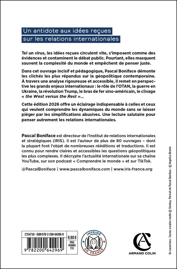 Quatrième de couverture de « 50 idées reçues sur l'état du monde »