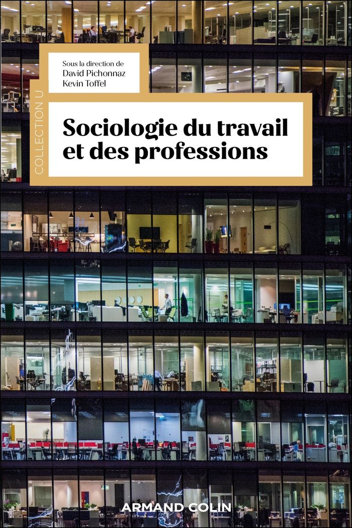 Couverture du livre « Sociologie du travail et des professions » de David Pichonnaz, librairie Les Contes Infusés à Corte
