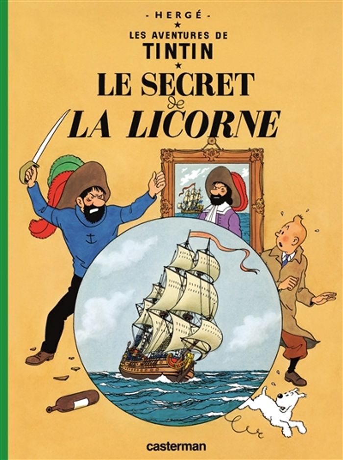 Couverture du livre « TINTIN - T11 - LE SECRET DE LA LICORNE », librairie Les Contes Infusés à Corte