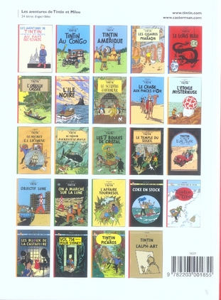 Quatrième de couverture de « Le crabe aux pinces d'or »