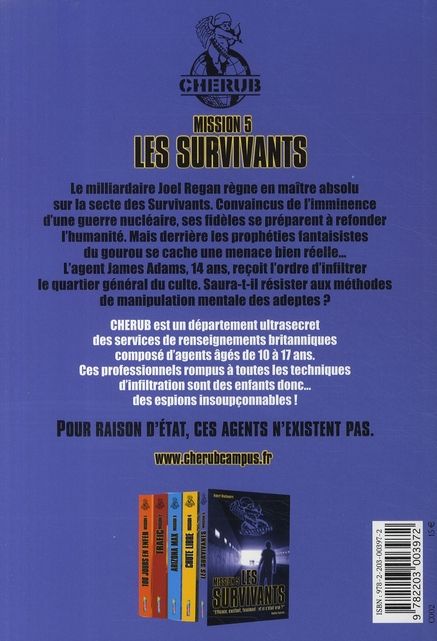 Quatrième de couverture de « Les survivants »