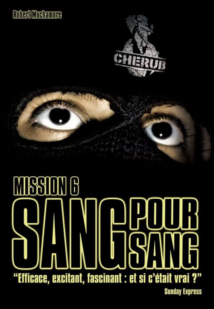 Couverture du livre « Sang pour sang » de Robert Muchamore, librairie Les Contes Infusés à Corte