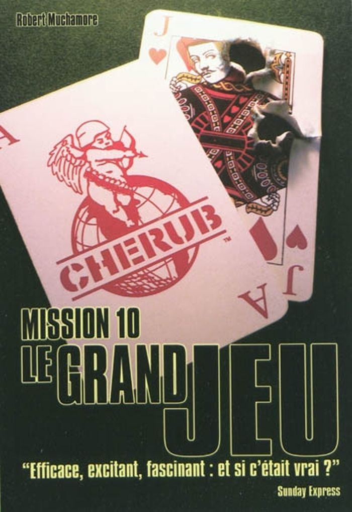 Couverture du livre « Le grand jeu » de Robert Muchamore, librairie Les Contes Infusés à Corte