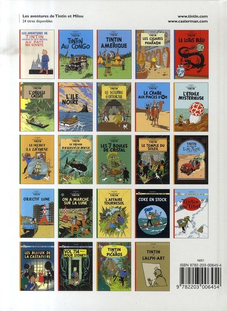 Quatrième de couverture de « Les 7 boules de cristal »