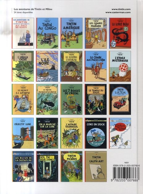 Quatrième de couverture de « Vol 714 pour Sydney »