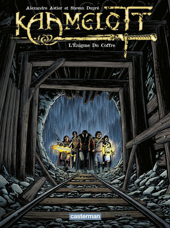 Couverture du livre « KAAMELOTT - T03 - L'ENIGME DU COFFRE » de Dupre/astier, librairie Les Contes Infusés à Corte