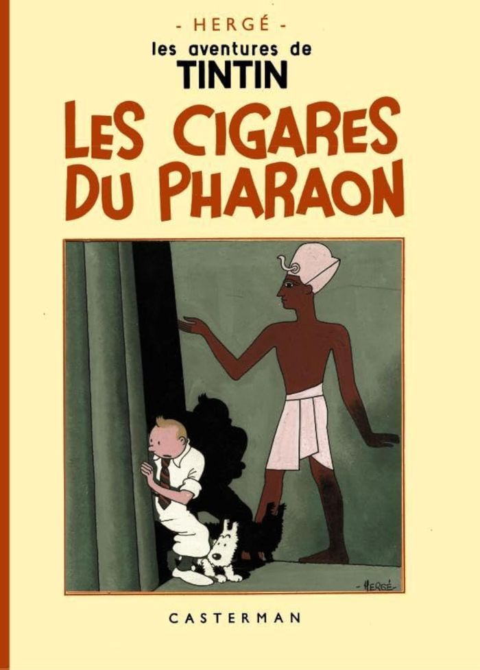 Couverture du livre « Les cigares du pharaon », librairie Les Contes Infusés à Corte