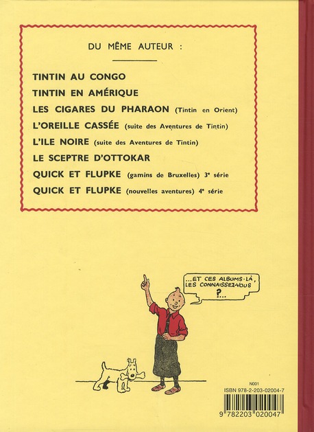 Quatrième de couverture de « Le Lotus bleu »