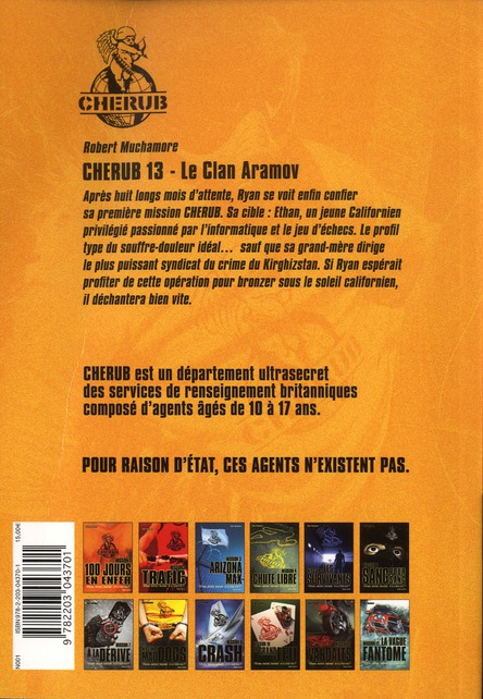 Quatrième de couverture de « Le clan Aramov »