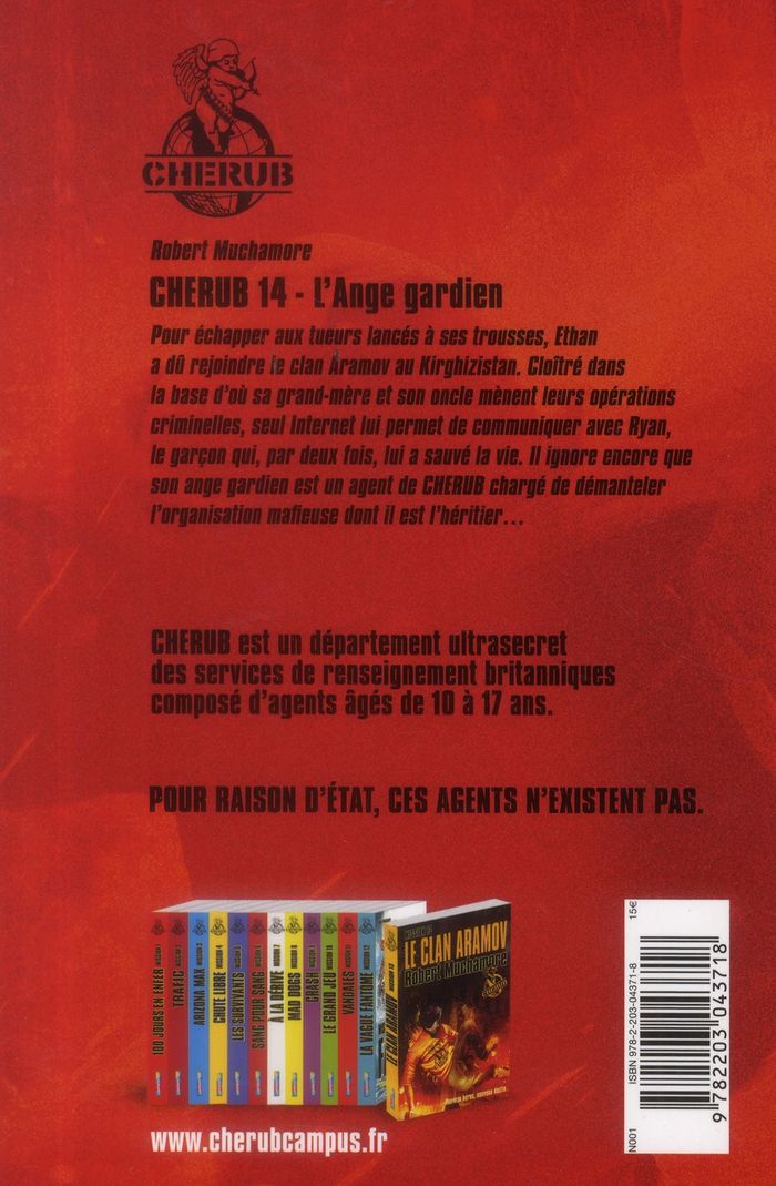 Quatrième de couverture de « L'ange gardien »