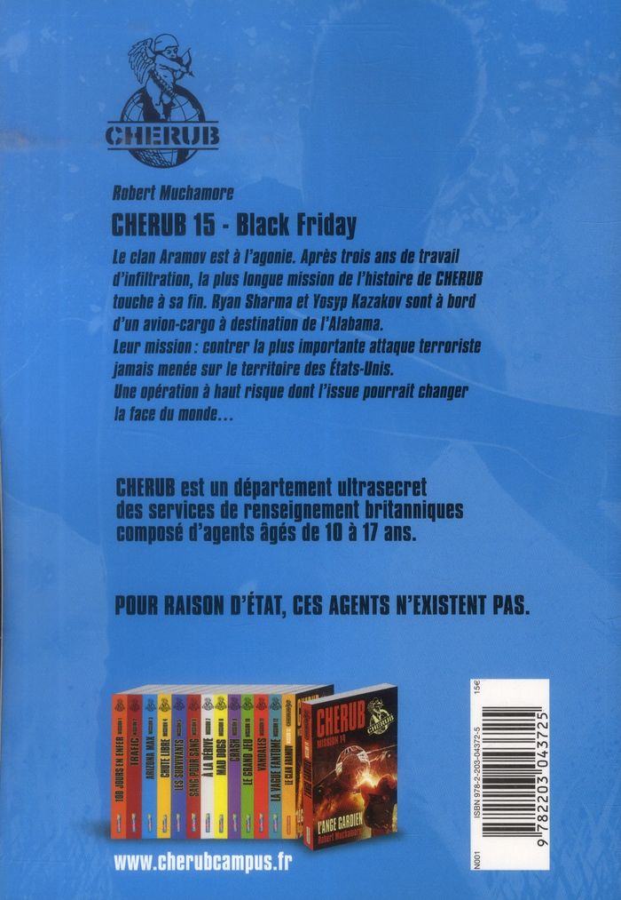 Quatrième de couverture de « Black Friday »
